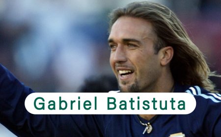 গ্যাব্রিয়েল বাতিস্তুতা (আর্জেন্টিনা) এর জীবনী  |  Biography of Gabriel Batistuta (Argentina)