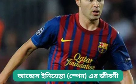 আন্দ্রেস ইনিয়েস্তা (স্পেন) এর জীবনী | Biography of Andres Iniesta (Spain) in bangla