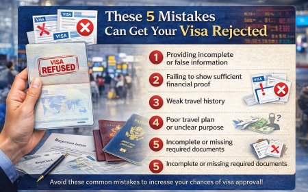 এই ৫টা ভুলের কারণে আপনার ভিসা বাতিল হতে পারে