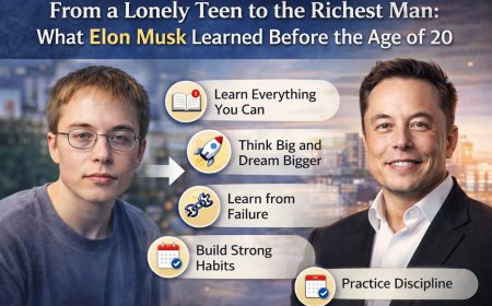 একজন নিঃসঙ্গ কিশোর থেকে সবচেয়ে ধনী ব্যক্তি: ২০ বছর বয়সের আগে এলন মাস্ক যা শিখেছিলেন