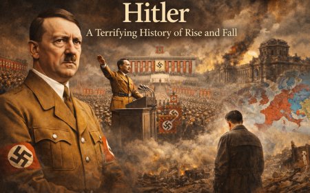 হিটলার: উত্থান ও পতনের ভয়ংকর ইতিহাস