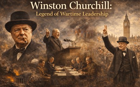 উইনস্টন চার্চিল: যুদ্ধকালীন নেতৃত্বের কিংবদন্তি