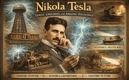 নিকোলা টেসলা: প্রতিভা, একাকীত্ব ও বিস্ময়কর আবিষ্কার