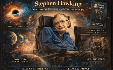 স্টিফেন হকিং: শারীরিক সীমাবদ্ধতা জয় করা এক মনীষী