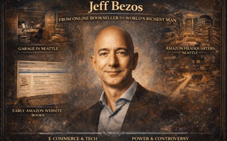 জেফ বেজোস: অনলাইন বই বিক্রেতা থেকে বিশ্বের শীর্ষ ধনী