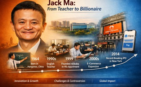 জ্যাক মা: শিক্ষক থেকে বিলিয়নিয়ার