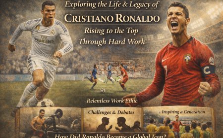 ক্রিশ্চিয়ানো রোনালদো: কঠোর পরিশ্রমে শীর্ষে ওঠা