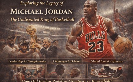 মাইকেল জর্ডান: বাস্কেটবলের অবিসংবাদিত রাজা