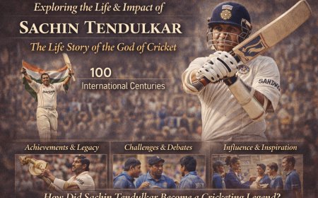 সচিন টেন্ডুলকার: ক্রিকেট ঈশ্বরের জীবনকথা