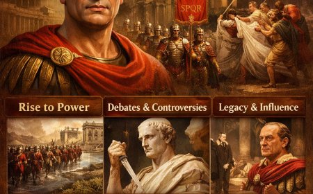 জুলিয়াস সিজার: রোম সাম্রাজ্যের ক্ষমতার খেলায়