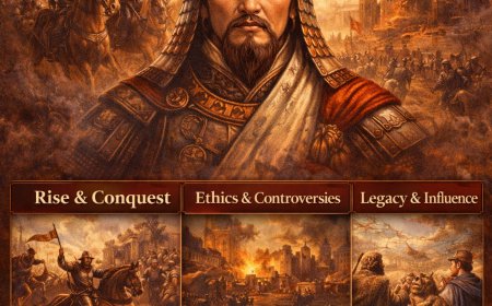 চেঙ্গিস খান: ইতিহাসের সবচেয়ে ভয়ংকর বিজেতা