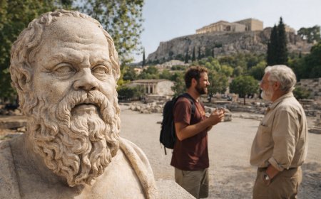 সক্রেটিস: প্রশ্ন করেই জীবন বদলানো