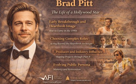 ব্র্যাড পিট: হলিউড তারকার জীবনপথ