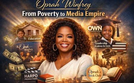 অপরা উইনফ্রে: দারিদ্র্য থেকে মিডিয়া সাম্রাজ্য