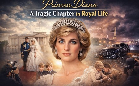 প্রিন্সেস ডায়ানা: রাজকীয় জীবনের করুণ অধ্যায়