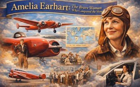 আমেলিয়া ইয়ারহার্ট: আকাশ জয়ের সাহসী নারী