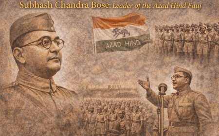 সুভাষচন্দ্র বসু: আজাদ হিন্দ ফৌজের নেতা