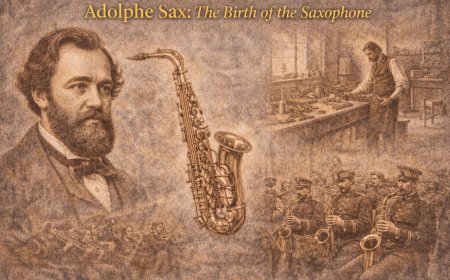 এডলফ স্যাক্স: স্যাক্সোফোনের জন্মকথা