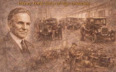 হেনরি ফোর্ড: গণউৎপাদনের জনক