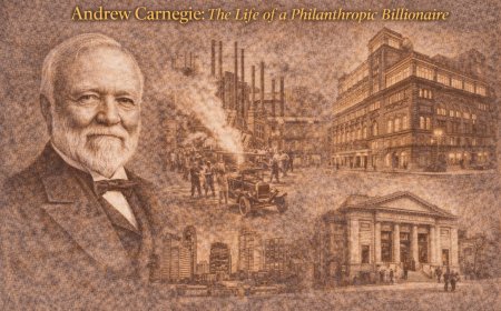অ্যান্ড্রু কার্নেগি: দানশীল ধনকুবেরের জীবন