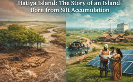 হাতিয়া দ্বীপ: পলি জমে জন্ম নেওয়া এক দ্বীপের গল্প