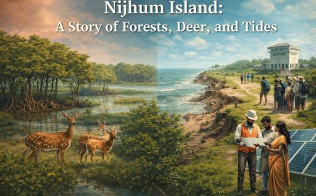 নিঝুম দ্বীপ: বন, হরিণ ও জোয়ার-ভাটার জীবনকথা