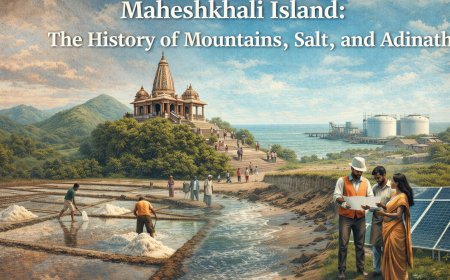 মহেশখালী দ্বীপ: পাহাড়, লবণ ও আদিনাথের ইতিহাস