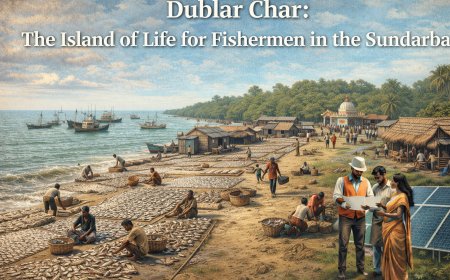 ডুবলার চর: সুন্দরবনের জেলে জীবনের দ্বীপ