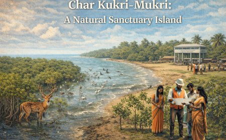 চর কুকরি-মুকরি: প্রাকৃতিক অভয়ারণ্যের দ্বীপ