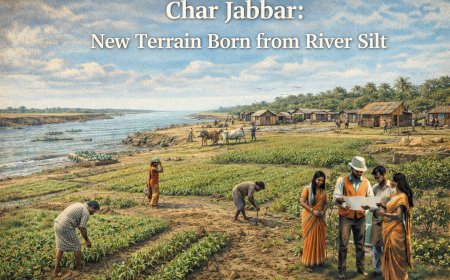 চর জব্বার: নদীর পলিতে জন্ম নেওয়া নতুন ভূখণ্ড