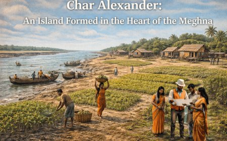 চর আলেকজান্ডার: মেঘনার বুকে গড়ে ওঠা দ্বীপ