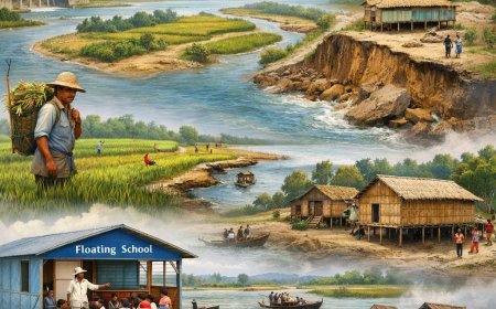 চর মণ্টাজ: নদীর স্রোতে গড়ে ওঠা ভূখণ্ড