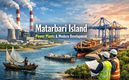 মাতারবাড়ী দ্বীপ: বিদ্যুৎকেন্দ্র ও আধুনিক উন্নয়নের গল্প