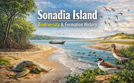 সোনাদিয়া দ্বীপ: জীববৈচিত্র্য ও গঠন ইতিহাস