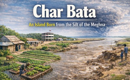 চর বাটা: মেঘনার পলিতে জন্ম নেওয়া দ্বীপ