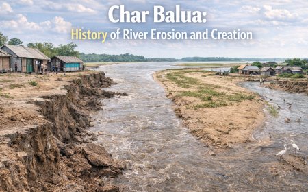 চর বালুয়া: নদীভাঙন ও সৃষ্টির ইতিহাস