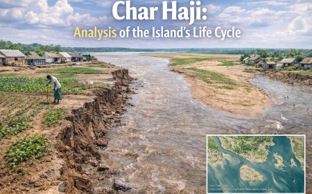 চর হাজী: দ্বীপের জীবনচক্র বিশ্লেষণ