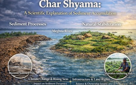 চর শ্যামা: পলি সঞ্চয়ের বৈজ্ঞানিক ব্যাখ্যা