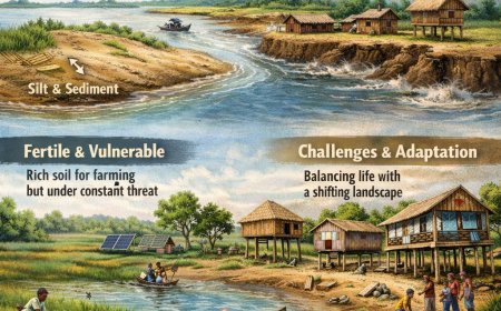 চর আজিম: নদীর মোহনায় জন্ম নেওয়া দ্বীপ