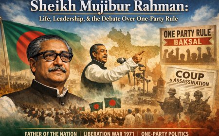 শেখ মুজিবুর রহমান: জীবন, শাসনকাল ও একদলীয় শাসনের বিতর্ক