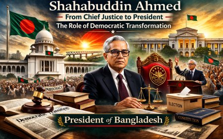 Shahabuddin Ahmed: From Chief Justice to President—The Role of Democratic Transformation