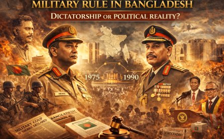 Military rule in Bangladesh (1975–1990): Dictatorship or political reality.