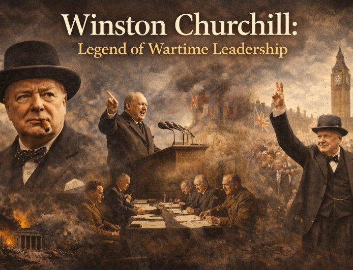 উইনস্টন চার্চিল: যুদ্ধকালীন নেতৃত্বের কিংবদন্তি