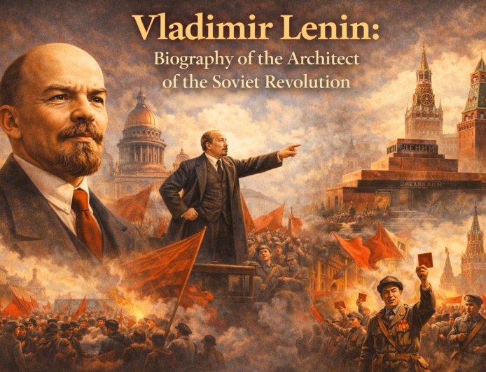 ভ্লাদিমির লেনিন: সোভিয়েত বিপ্লবের রূপকারের জীবনী