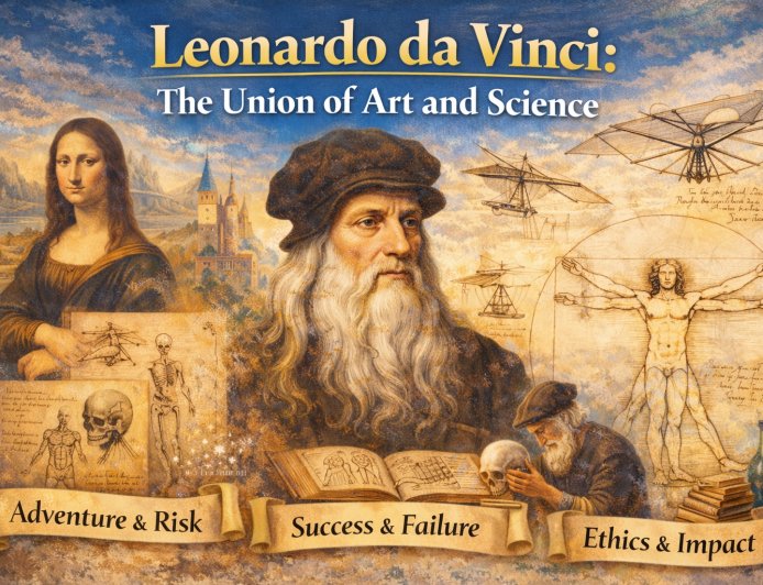 লিওনার্দো দা ভিঞ্চি: শিল্প ও বিজ্ঞানের মিলন
