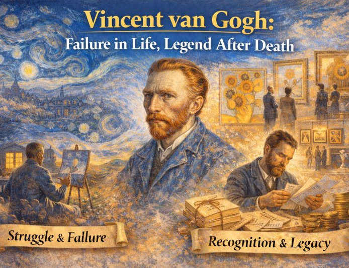ভিনসেন্ট ভ্যান গঘ: জীবদ্দশায় ব্যর্থ, মৃত্যুর পর কিংবদন্তি