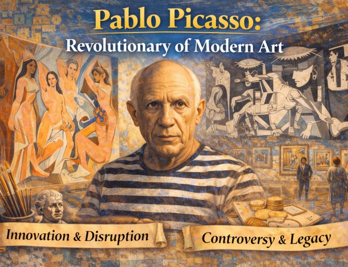 পাবলো পিকাসো: আধুনিক শিল্পের বিপ্লবী
