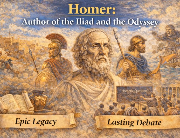 হোমার: ইলিয়াড ও ওডিসির রচয়িতা