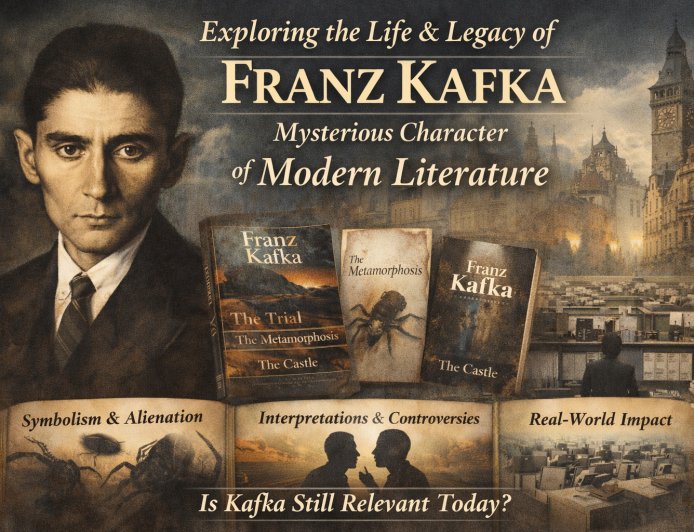 ফ্রান্‌জ কাফকা: আধুনিক সাহিত্যের রহস্যময় চরিত্র