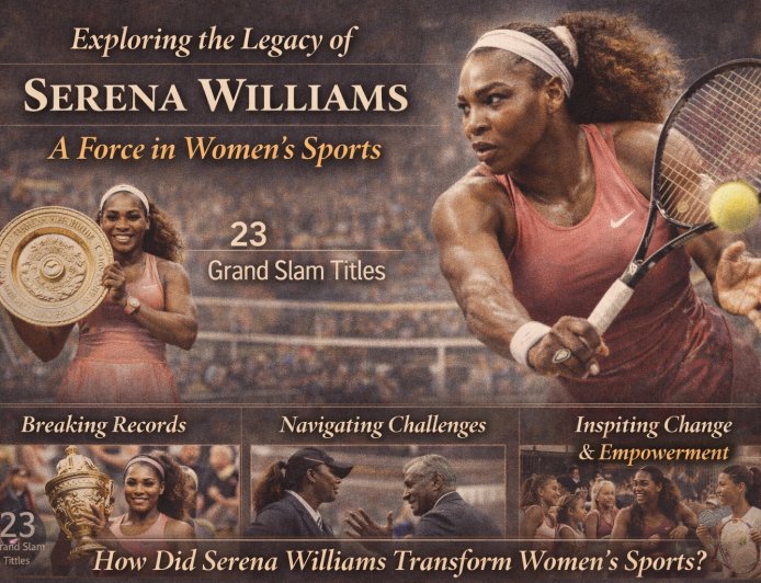 সেরেনা উইলিয়ামস: নারী ক্রীড়াঙ্গনে এক শক্তির নাম
